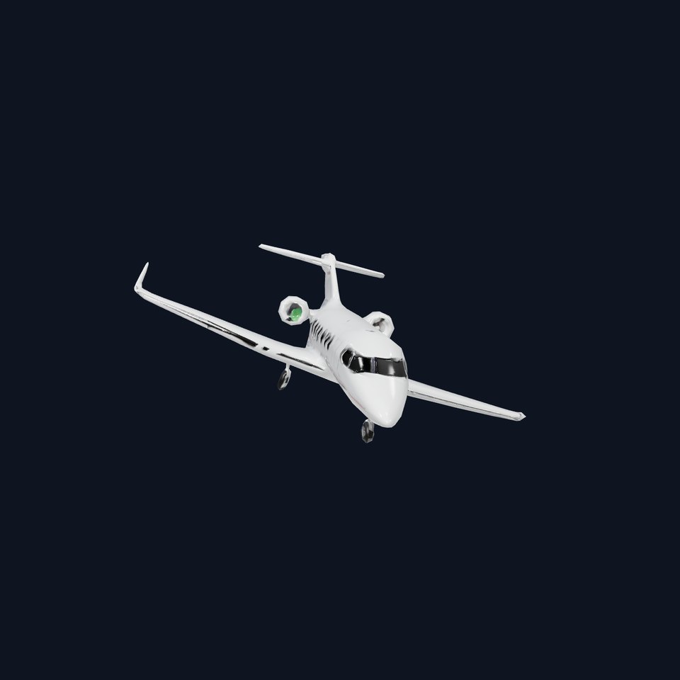 Luxury Jet Model Pack Model